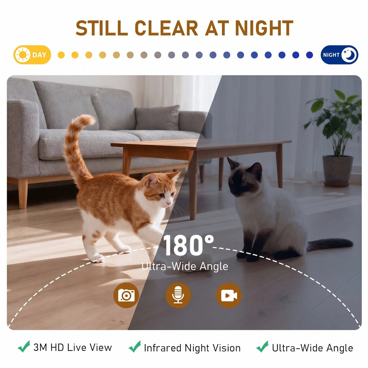 Smart WiFi Automatic Pet Feeder with Dual HD Cameras – 5L Food Dispenser with 130° Wide-Angle View, Night Vision, App Control, Two-Way Audio & Interactive Toy