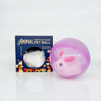 Interactive Smart Cat Toy with Automatic Rolling Ball – USB Rechargeable Motion Toy with Mouse Design for Indoor Cats, Designed for Active Play & Entertainment