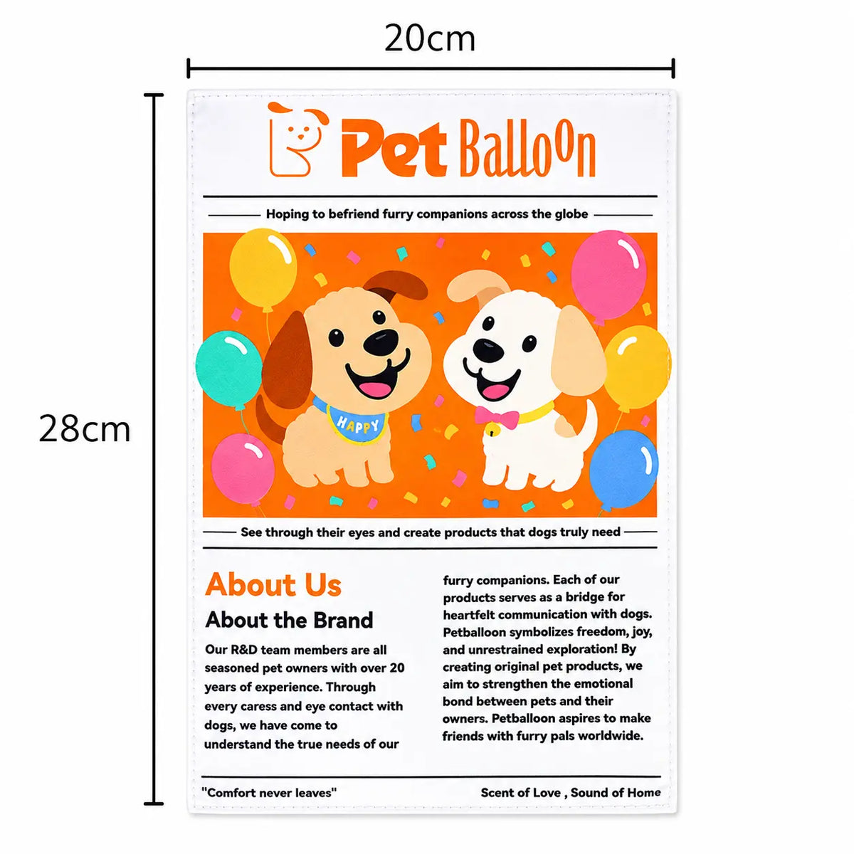 Durable Newspaper Crinkle Dog Toy Balloon - Interactive Tough Chewer for Boredom Relief, Teeth Cleaning - Safe, Non-Toxic, Washable, Quick-Dry Pet Accessory,Back to School